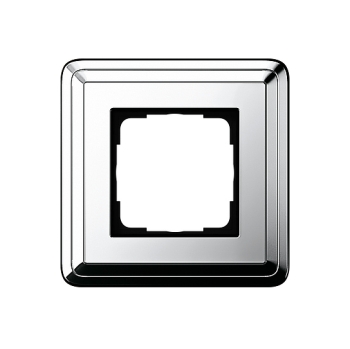 GIRA | 0211641 Рамка 1-местная silver/silver Classix Gira